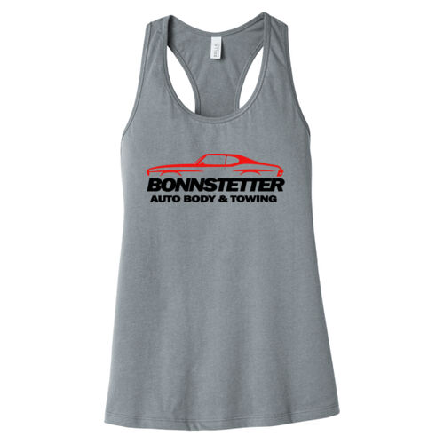Bonnsteller - Women's Jersey Racerback Tank Thumbnail