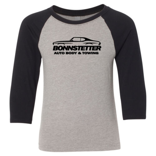 Bonnstetter - Youth CVC Three-Quarter Sleeve Raglan T-Shirt Thumbnail